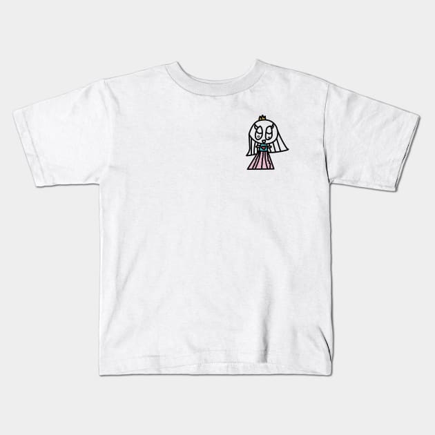 Princess Emily (Logo Version), Hanalei Art Series Kids T-Shirt by hanaleiart